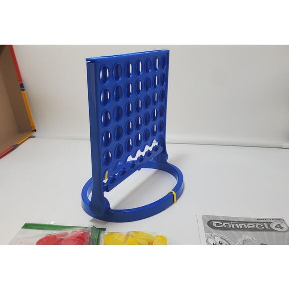 Connect 4 Strategy Game 4 in a Row Game - 3 Ways To Play (2008) 100% COMPLETE - Picture 3 of 5